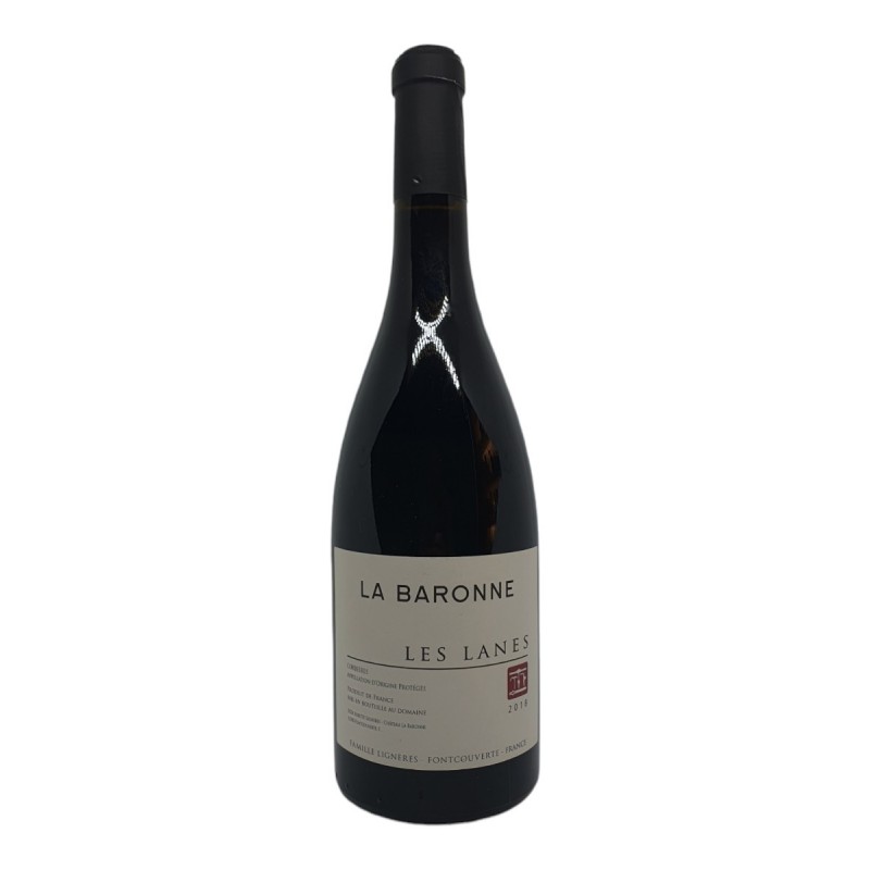 LES LANES CH LA BARONNE CORBIERES ROUGE 75CL